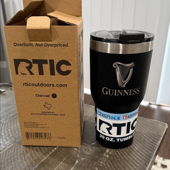 NIB Guinness Travel Tumbler - Picture 1 of 6